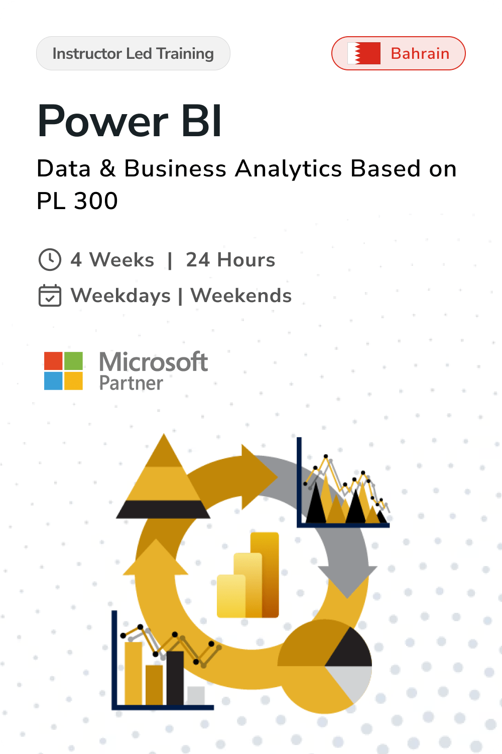 Microsoft Power BI – Data & Business Analytics Training Program in Bahrain