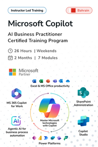 Microsoft Copilot - AI Business Practitioner Certified Training Program in Bahrain