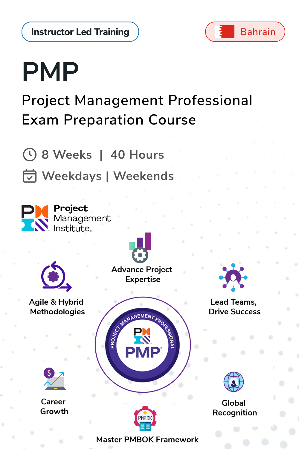 PMP Certification - Project Management Professional Exam Training in Bahrain