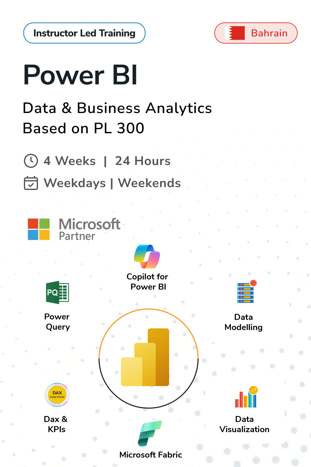Microsoft Power BI – Data & Business Analytics Training Program in Bahrain
