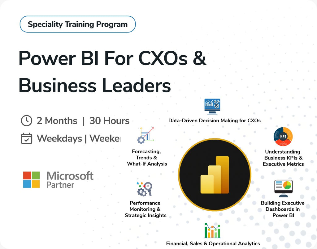 Power BI For CXOs & Business Leaders