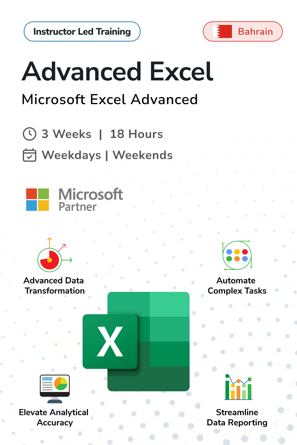 Microsoft Advanced Excel  In Bahrain