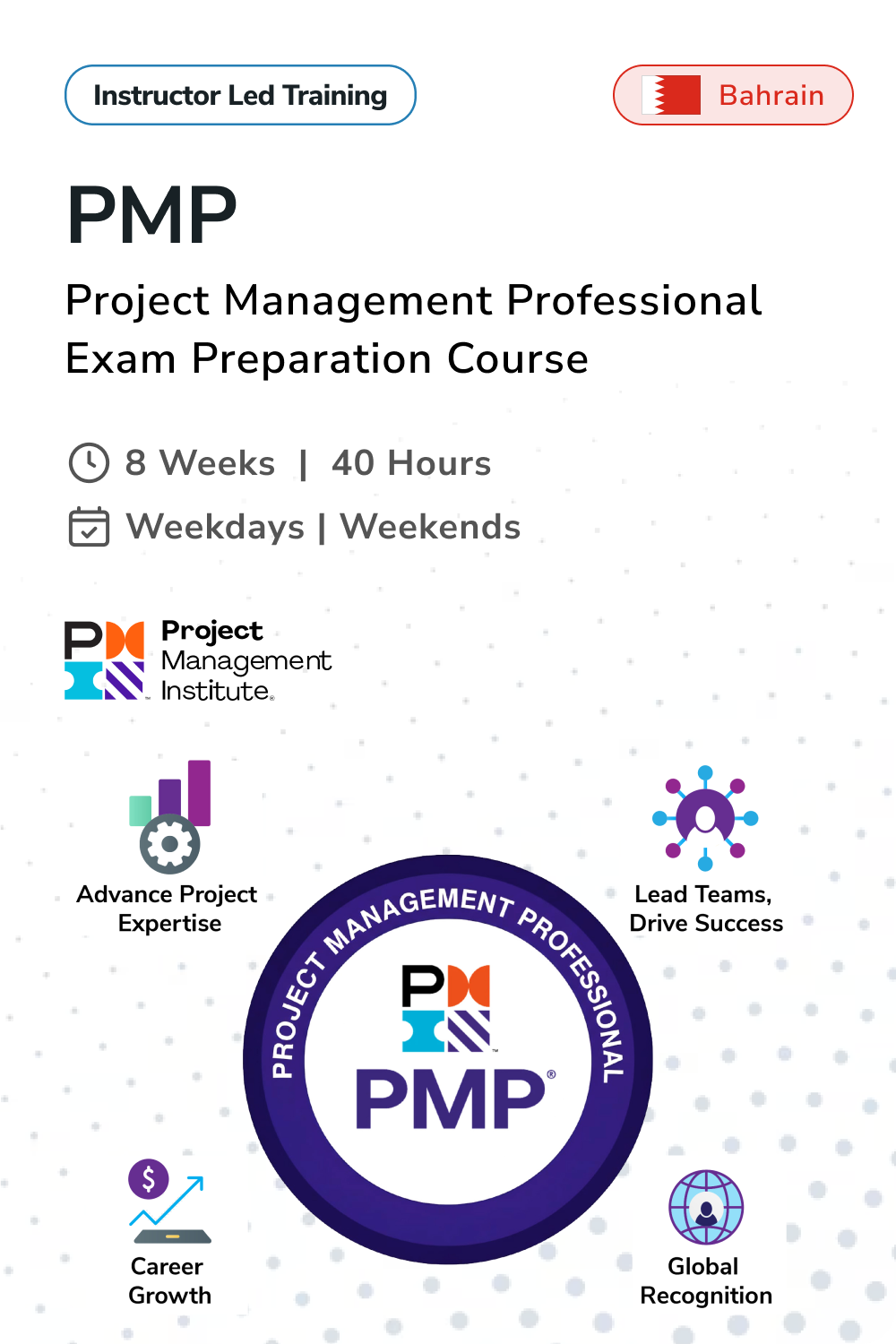 PMP Certification - Project Management Professional Exam Training in Bahrain